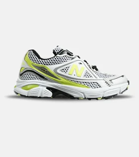 کفش کتانی مردانه و زنانه سفید لیمویی NEW BALANCE 1064 V.2