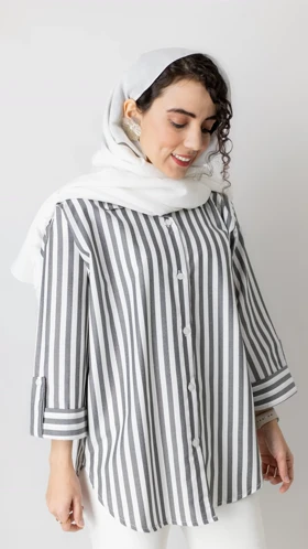 شومیز استین پاکتی