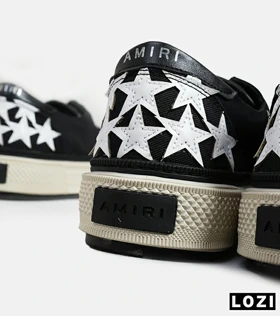 کفش اسنیکرزمشکی Amiri Stars Checkered