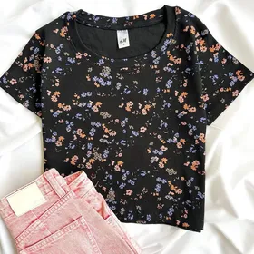 کراپ طرح‌دار h&m