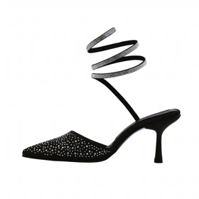 کفش پاشنه‌بلند فنری مدل دیلک کد 5753