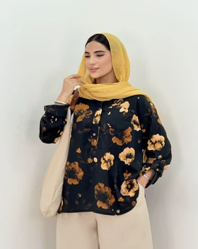 شومیز جلو بسته مینو(101)کد:5646