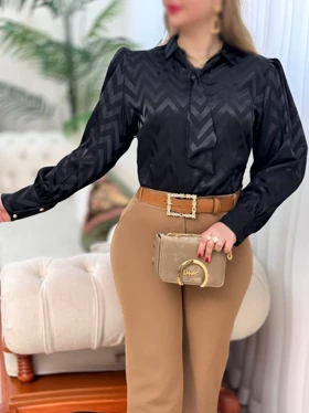 شومیز کرواتی مدل نسیم کد 50201