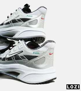 کفش کتانی مردانه و زنانه طوسی نقره ای نایک NIKE P-6000