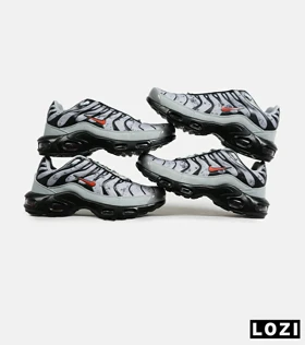 کفش کتانی مردانه و زنانه طوسی مشکی NIKE AirMax Plus TN Ultra