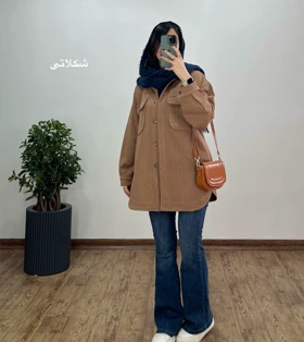 کت جلو دکمه مهدا(ایراد دار)