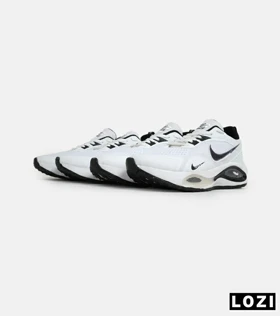 کفش کتانی مردانه و زنانه سفید مشکی Nike air zoom max