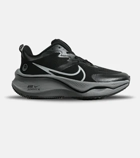 کفش کتانی مردانه و زنانه مشکی طوسی NIKE zoom x smiley