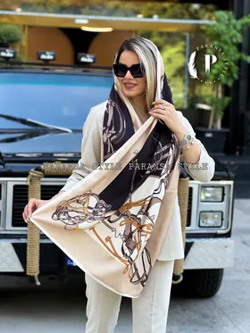شال ابریشم هرمس