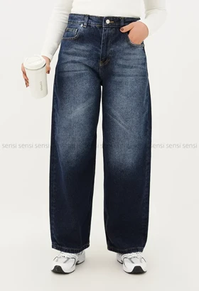 شلوار جین بالنی کد1004725