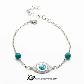 پابند سنگی چشم کیهانی (نقره ای)