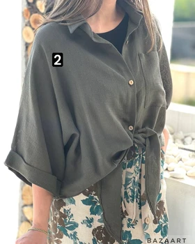 شومیز کنفی جلوگره‌ای