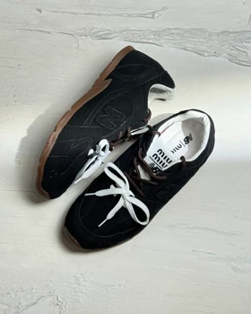 کتانی M.N مشکی کد 1200130