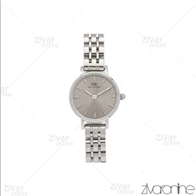 ساعت دنیل ولینگتون زنانه سیلور صفحه طوسی خطی اسمال 106327