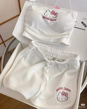 تاپ و شلوارک پنبه گلکسی