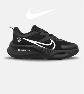 کفش کتانی مردانه و زنانه مشکی NIKE zoom x smiley مدل 4381