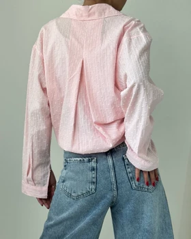 شومیز زاپ پشت پیلی کد 500436