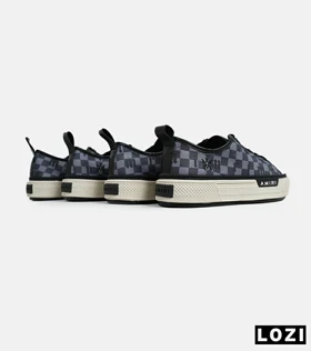 کفش اسنیکرزمشکی خاکستری Amiri Checkered