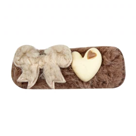 گیره مو دخترانه مدل پشمی