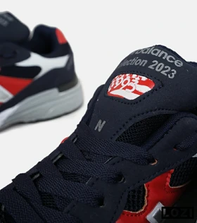 کفش کتانی بزرگ پا سرمه ای قرمز NEW BALANCE 993