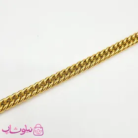 گردنبند مردانه کارتیر استیل طلایی کد 3991