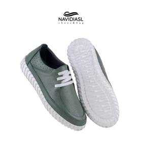 کفش زنانه چرم اسپورت کد 2039002