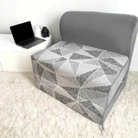 کاناپه تخت شو یک نفره مینیمال هندسی مدل M1108