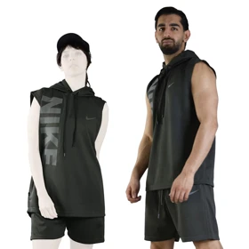 ست رکابی و شلوارک اسپرت نایک مدل HS-Dri Fit-A09 یشمی