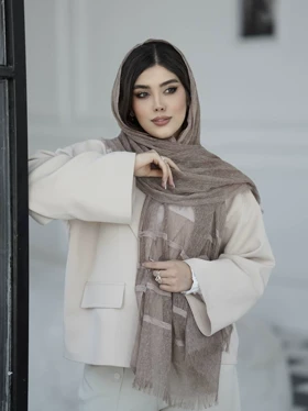 شال نخی زاپ‌دار