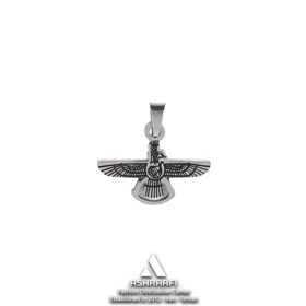 آویز نقره‌ای فروهر Faravahar Pendant S01