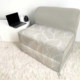 کاناپه تخت شو یک نفره برگ مینیمال مدل M1111