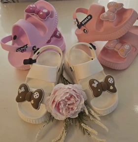 دمپایی وصندل پاپیون ژله ای زنانه ودخترانه