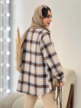 شکت چهارخونه دو جیب سوفیا