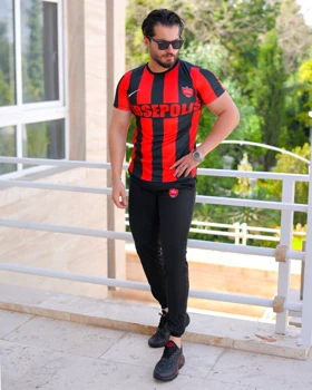 ست تیشرت شلوار مردانه پرسپولیس مدل Forza