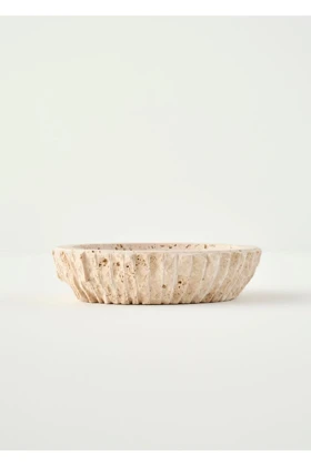 کاسه دکوراتیو Bella Maison مدل Ephesus Traverten - طبیعی