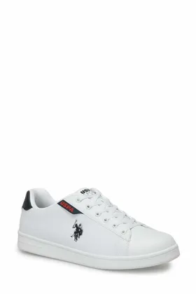 پولو اسن ایالات متحده کفش کتانی Costa Unisex 101501686-1WHITE LEE 3PR