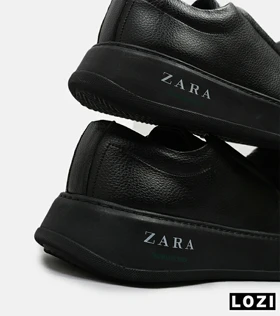 کفش کتانی مردانه مشکی Zara