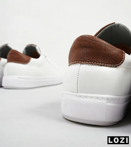 کفش اسنیکرزمردانه سفید PULL& BEAR