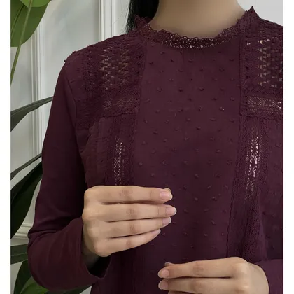 بلوز ترکیبی 17704