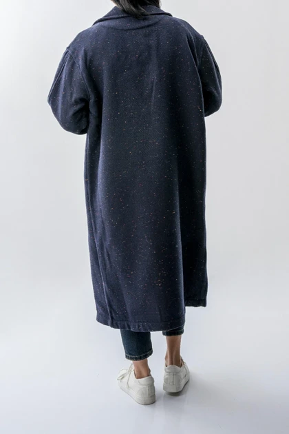 پالتو بلند یقه برگردان زنانه