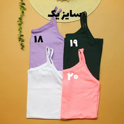 تاپ ساده مدادرنگی کد 198