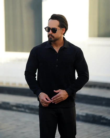 سلانیک دکمه‌دار کلاسیک مردانه