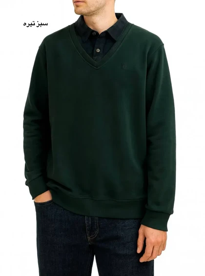 پلیور دورس مردانه یقه دار بردیا 2