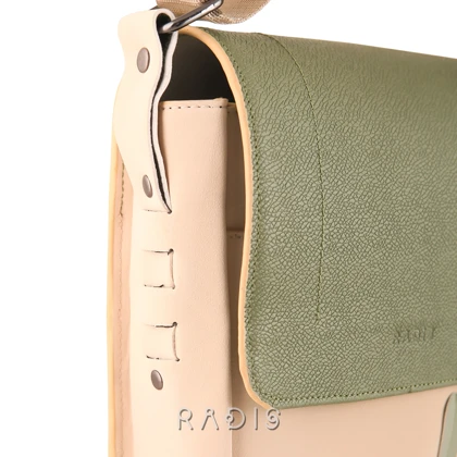 کیف دوشی چرم رادیس مدل Mahan کد 010-M.MC