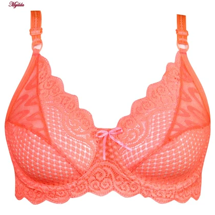 ست شورت و سوتین فنردار زنانه کارنا رز مدل گیپوری نارنجی کد 4672-3001