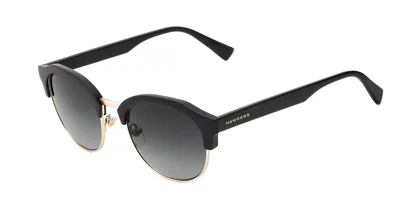 عینک آفتابی هاکرز مدل Rubber Black Gradient Classic Rounded