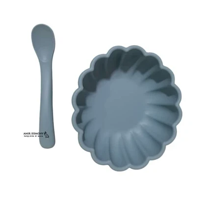 ست کاسه و قاشق سیلیکونی