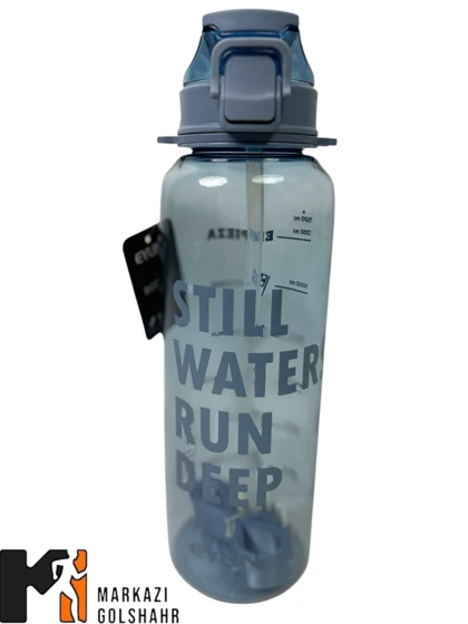 قمقمه ورزشی طلقی یک و نیم لیتری کد 7007