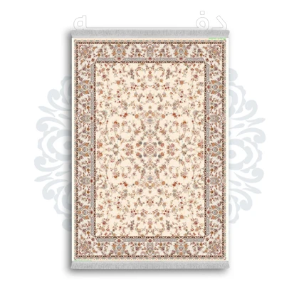 *جدید* فرشینه از جنس پارچه شانل مخمل ترک طرح فانتزی برند دفه کد 178