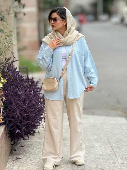 مانتو کنفی مداد رنگی